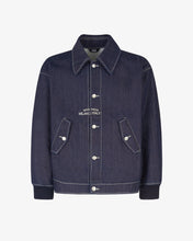 Carica l'immagine nel visualizzatore di Gallery, Collared Raw Denim Bomber