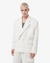 Carica l'immagine nel visualizzatore di Gallery, Double Breasted Tweed Blazer