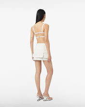 Carica l'immagine nel visualizzatore di Gallery, Tweed Leather Mini Skirt