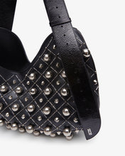 Load image into Gallery viewer, Comma Studded Big Hobo Bag