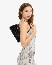 Load image into Gallery viewer, Comma Notte Patent Monogram Bag