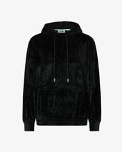 Carica l'immagine nel visualizzatore di Gallery, Gcds Band Logo Velvet Hoodie | Unisex Sweatshirts Black | GCDS®