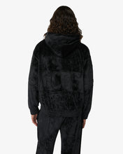 Carica l'immagine nel visualizzatore di Gallery, Gcds Band Logo Velvet Hoodie | Unisex Sweatshirts Black | GCDS®