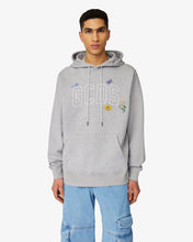 Carica l'immagine nel visualizzatore di Gallery, Embroidered Regular Hoodie | Unisex Sweatshirts Grey | GCDS®