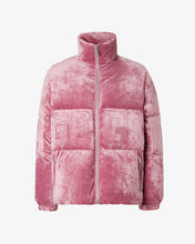 Carica l'immagine nel visualizzatore di Gallery, Gcds Logo Band Velvet Puffer Jacket
