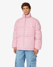 Carica l'immagine nel visualizzatore di Gallery, Tweed Puffer Jacket | Unisex Coats & Jackets Pink | GCDS®