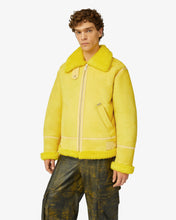 Carica l'immagine nel visualizzatore di Gallery, Shearling Jacket | Unisex Coats & Jackets Yellow | GCDS®