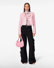 Carica l'immagine nel visualizzatore di Gallery, Ultracargo Tweed Trousers | Unisex Trousers Black | GCDS®