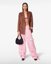 Carica l'immagine nel visualizzatore di Gallery, Ultracargo Tweed Trousers | Unisex Trousers Pink | GCDS®