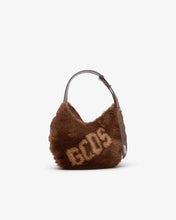 Load image into Gallery viewer, Comma Small Faux Fur Logo Twist Bag