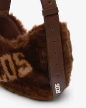 Load image into Gallery viewer, Comma Small Faux Fur Logo Twist Bag