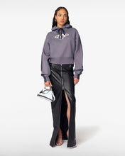 Carica l'immagine nel visualizzatore di Gallery, Vintage Gcds Crop Hoodie | Women Sweatshirts Multicolor | GCDS®