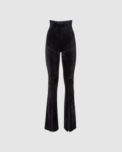 Carica l'immagine nel visualizzatore di Gallery, Stretch velvet trousers: Women Trousers Black | GCDS