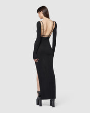 Carica l'immagine nel visualizzatore di Gallery, Lurex long dress: Women Dresses Black | GCDS