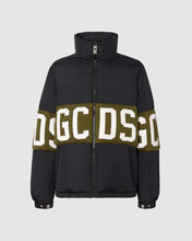 Carica l'immagine nel visualizzatore di Gallery, Gcds logo band puffer jacket: Men Outerwear Military Green | GCDS