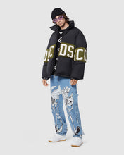 Carica l'immagine nel visualizzatore di Gallery, Gcds logo band puffer jacket: Men Outerwear Military Green | GCDS