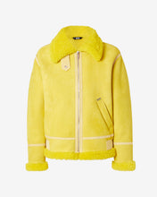Carica l'immagine nel visualizzatore di Gallery, Shearling Jacket | Unisex Coats & Jackets Yellow | GCDS®