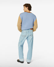 Carica l'immagine nel visualizzatore di Gallery, Gcds Relaxed Laser Denim Trousers | Men Trousers Light Blue | GCDS®