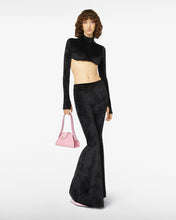 Carica l'immagine nel visualizzatore di Gallery, Velvet Top | Women Tops Black | GCDS®