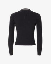Carica l'immagine nel visualizzatore di Gallery, Bling Sweater | Women Knitwear Black | GCDS®