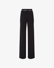 Load image into Gallery viewer, Bling Trousers | Women Trousers Black | GCDS®