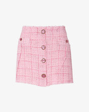 Carica l'immagine nel visualizzatore di Gallery, Tweed Mini Skirt | Women Mini & Long Skirts Pink | GCDS®