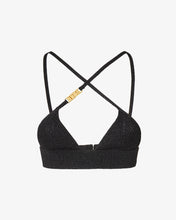 Carica l'immagine nel visualizzatore di Gallery, Lurex Clip Top | Women Tops Black | GCDS®