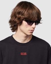 Carica l'immagine nel visualizzatore di Gallery, GD024 CAT-EYE SUNGLASSES: Unisex Sunglasses Black | GCDS