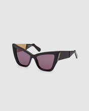 Carica l'immagine nel visualizzatore di Gallery, GD0026 Cat-eye sunglasses : Women Sunglasses Black | GCDS