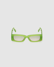 Carica l'immagine nel visualizzatore di Gallery, GD0020 Rectangular sunglasses : Unisex Sunglasses Green | GCDS