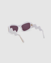 Carica l'immagine nel visualizzatore di Gallery, GD0023 Geometric sunglasses : Unisex Sunglasses White | GCDS