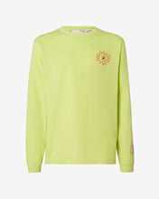 Carica l'immagine nel visualizzatore di Gallery, Surfing Wirdo Printed Long Sleeves T-Shirt : Men T-shirts Lime | GCDS Spring/Summer 2023
