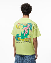 Carica l'immagine nel visualizzatore di Gallery, Surfing Wirdo Printed Loose T-Shirt : Men T-shirts Lime | GCDS Spring/Summer 2023