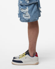 Carica l'immagine nel visualizzatore di Gallery, Retrò Nami Sneakers : Men Shoes Bordeaux/Blue | GCDS Spring/Summer 2023