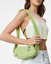 Load image into Gallery viewer, Comma Denim Small Crossbody Bag : Unisex Bags Lime | GCDS Spring/Summer 2023