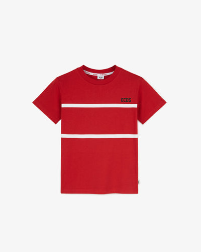 Junior Gcds Low Band Logo T-Shirt | Unisex T-Shirts Red | GCDS®