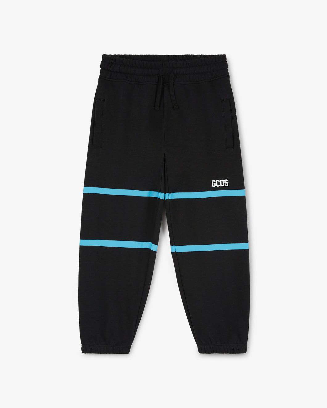 Junior Gcds Low Logo Band Sweatpants | Unisex Trousers Black | GCDS®