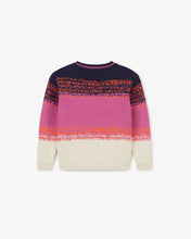 Load image into Gallery viewer, Junior Gcds Logo Striped Cotton Sweater | Unisex Knitwear Off White | GCDS®
