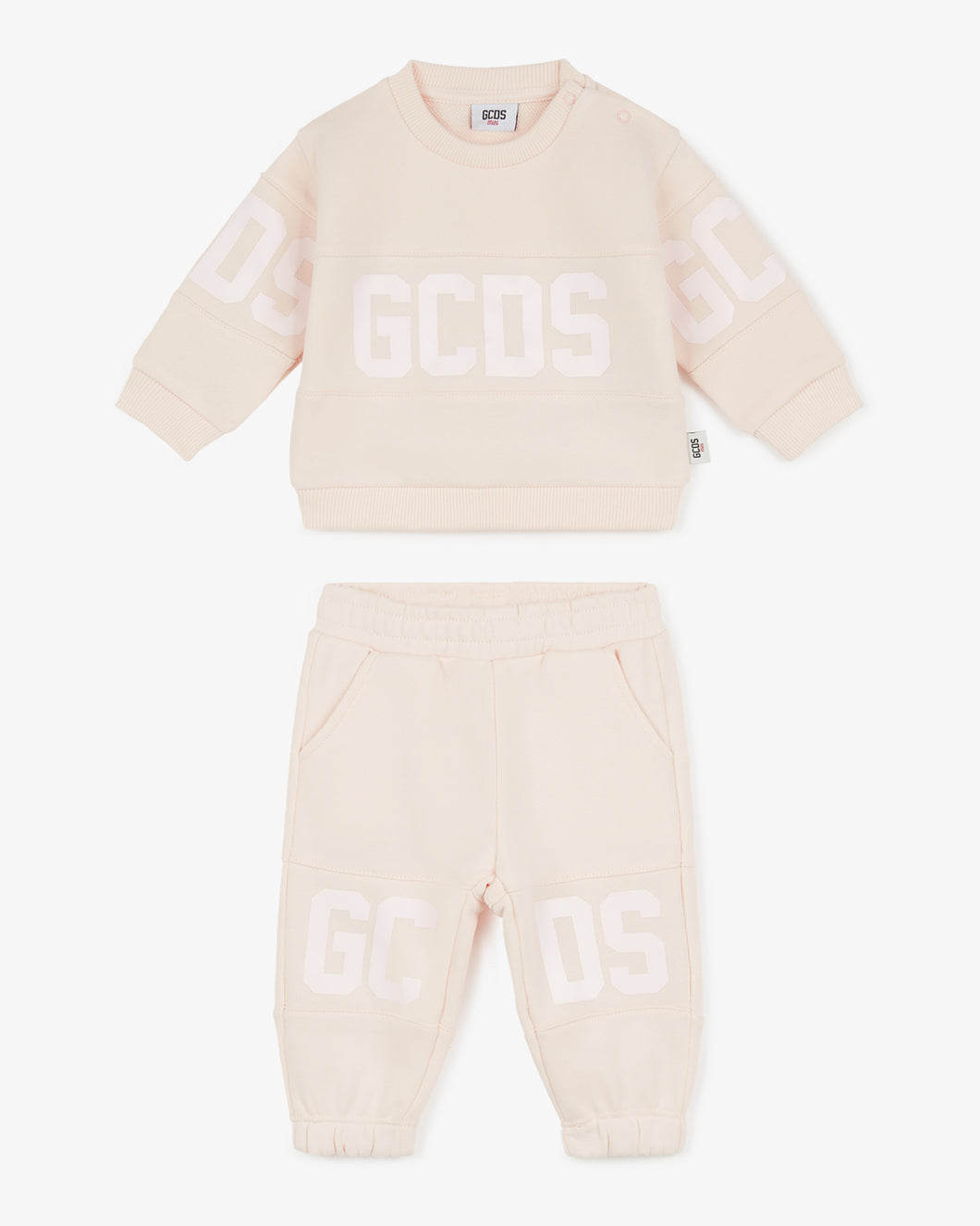 Baby Gcds Logo Band Tracksuit | Unisex Tracksuits Pearl Rose | GCDS®