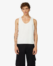 Load image into Gallery viewer, Bling Gcds Ribbed Tank Top | Men T-shirts White | GCDS®
