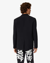 Load image into Gallery viewer, Gcds Graffiti Single Breasted Blazer  | Unisex Coats &amp; Jackets Black | GCDS®
