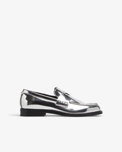 Load image into Gallery viewer, Wirdo Mirror Loafers | Unisex Loafers Silver | GCDS®

