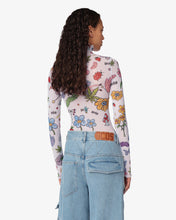 Load image into Gallery viewer, Printed Tulle Bodysuit | Women Bodysuits Multicolor | GCDS®
