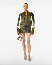 Load image into Gallery viewer, Biker Jacket | Women Coats &amp; Jackets Anthracite | GCDS®

