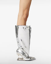 Load image into Gallery viewer, Morso Mirror Wide Boots | Women Boots Silver | GCDS®

