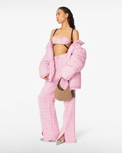 Carica l&#39;immagine nel visualizzatore di Gallery, Tweed Bra | Women Tops Pink | GCDS®
