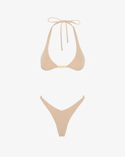 Load image into Gallery viewer, Metallic logo clip bikini
