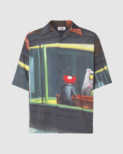 Load image into Gallery viewer, &quot;Nightmares&quot; printed bowling shirt: Men Shirts Multicolor | GCDS

