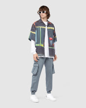 Load image into Gallery viewer, &quot;Nightmares&quot; printed bowling shirt: Men Shirts Multicolor | GCDS
