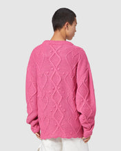 Load image into Gallery viewer, Embroidered puffy sweater: Unisex Knitwear Fuchsia | GCDS
